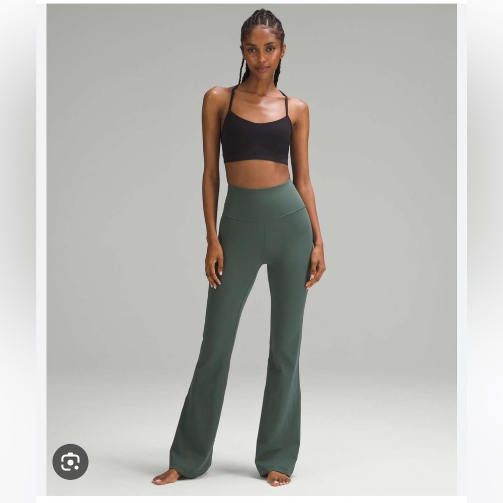 Lululemon | Dark Forest| Groove Super-High-Rise Flared Pant Nulu | NWT | 6